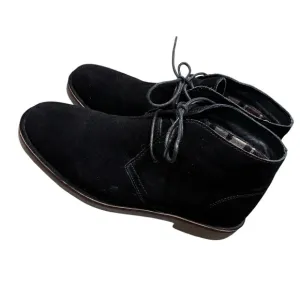 Propet Findley Chukka Boot Black  Suede Men’s 10 Wide(E)