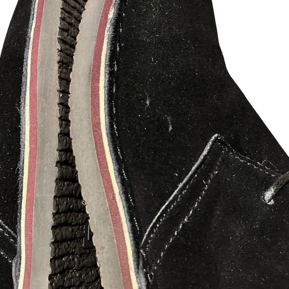 Propet Findley Chukka Boot Black  Suede Men’s 10 Wide(E)