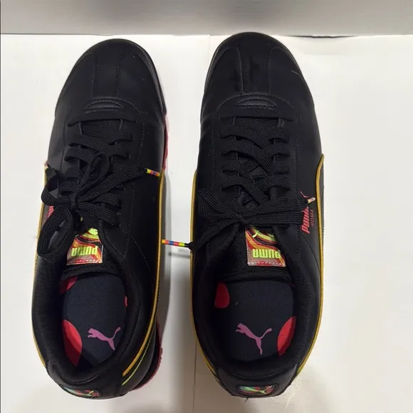 Puma Black and Red Men's Shoes