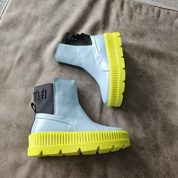 Puma Chelsea Sneaker Boots Rihanna Fenty Sterling Blue