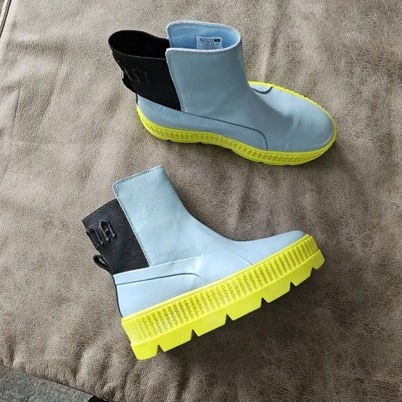 Puma Chelsea Sneaker Boots Rihanna Fenty Sterling Blue