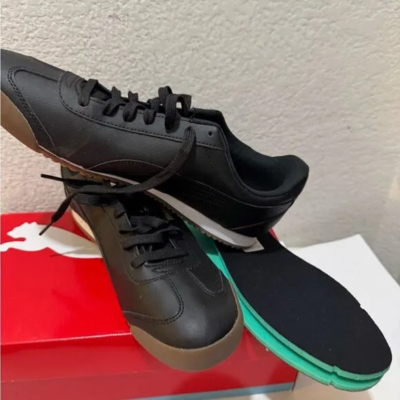 Puma Mens Turino FSL 372861-08 Black Casual Shoes Sneakers Size 11