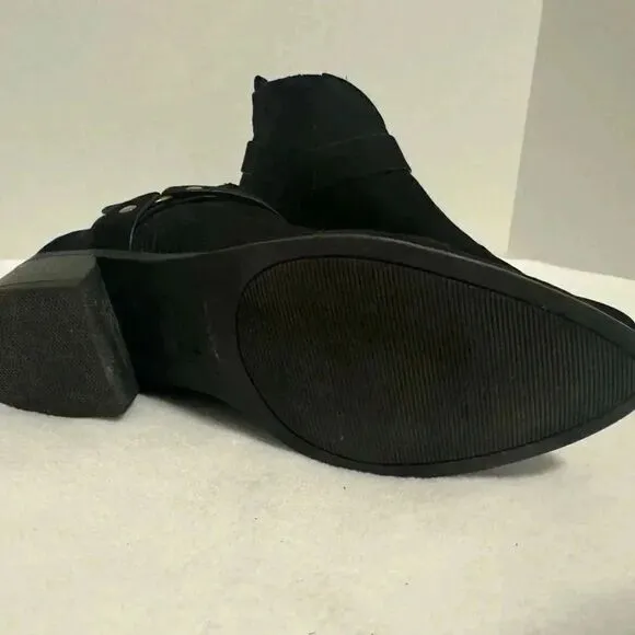Qupid Kelsey Harness Boots | Size 8.5 | Black