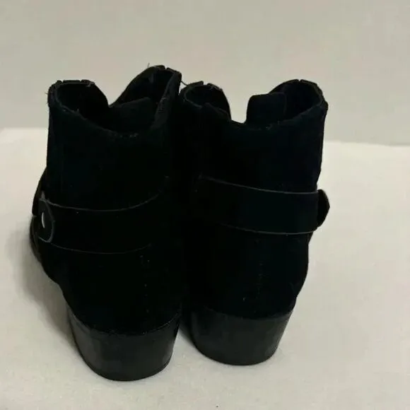 Qupid Kelsey Harness Boots | Size 8.5 | Black