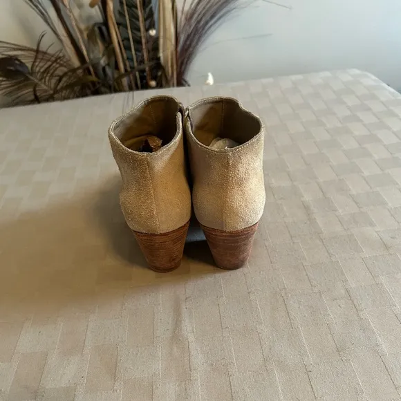 Rachel Comey Nude Mars Suede Ankle Boots