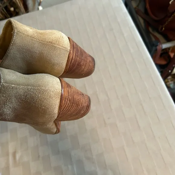 Rachel Comey Nude Mars Suede Ankle Boots
