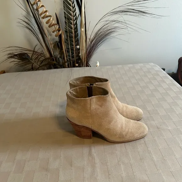 Rachel Comey Nude Mars Suede Ankle Boots