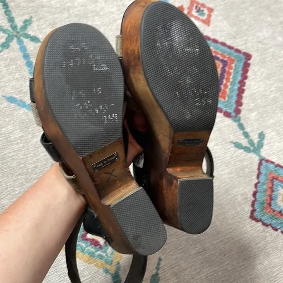 Rag &amp; Bone Addington Wooden Clog Sandals
