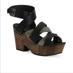 Rag &amp; Bone Addington Wooden Clog Sandals