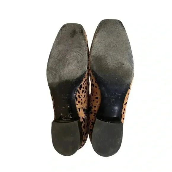 Rag &amp; Bone Arlen Black Brown Cheetah Print Ankle Boots Size 7
