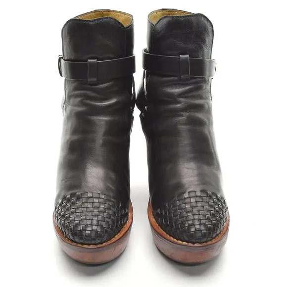 rag &amp; bone Emery Wedge Ankle Boots size 10