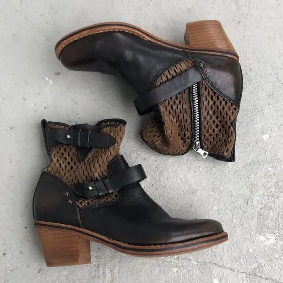 rag n bone block heel ankle boots