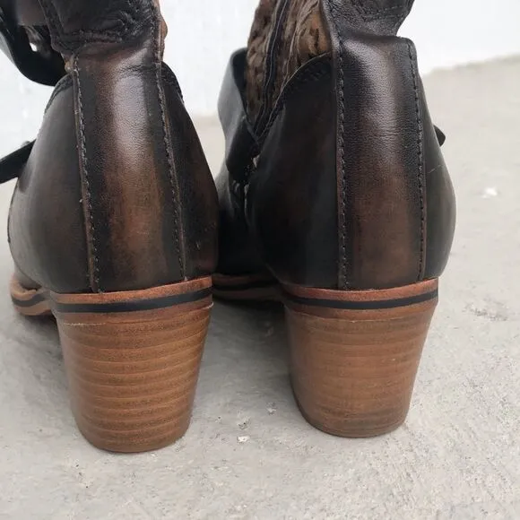 rag n bone block heel ankle boots