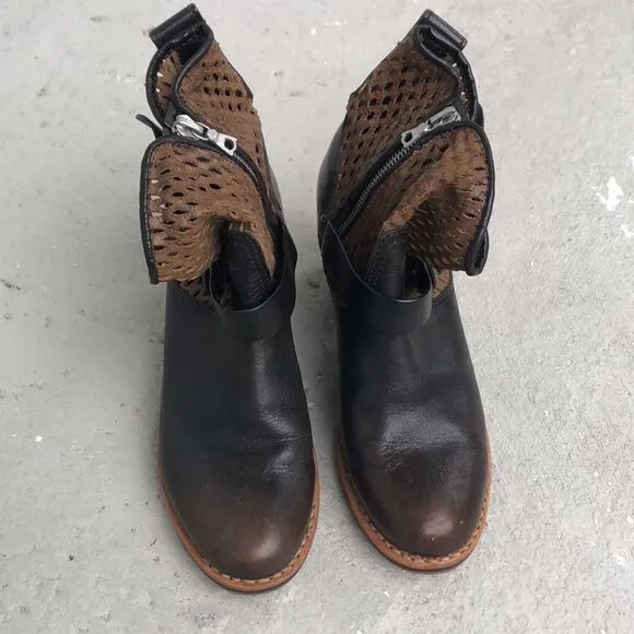 rag n bone block heel ankle boots