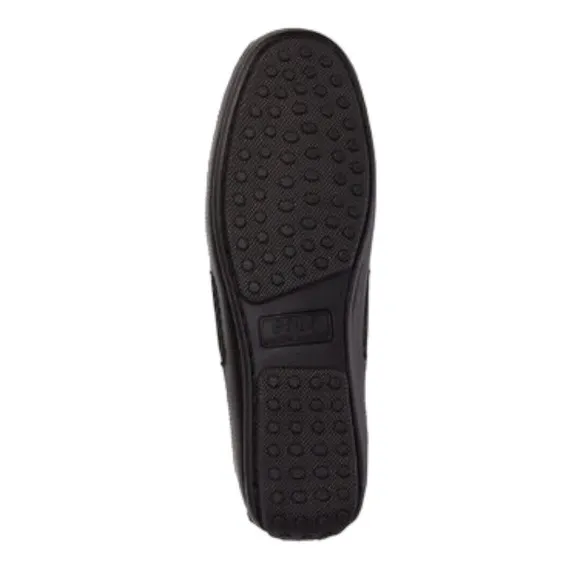 Ralph Lauren Polo Shoes Men Size 7D Roberts Driver Black Loafers Leather