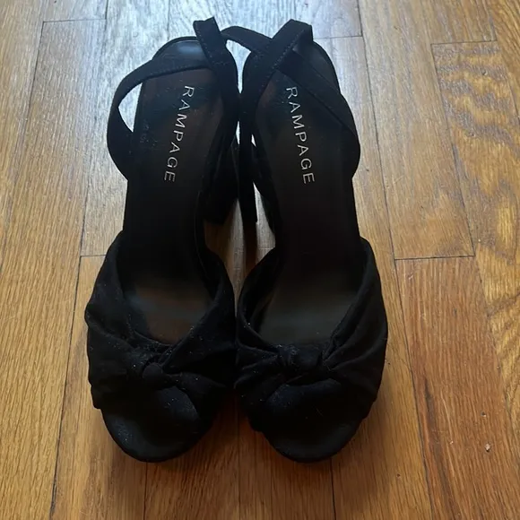 Rampage Suede platform sandals