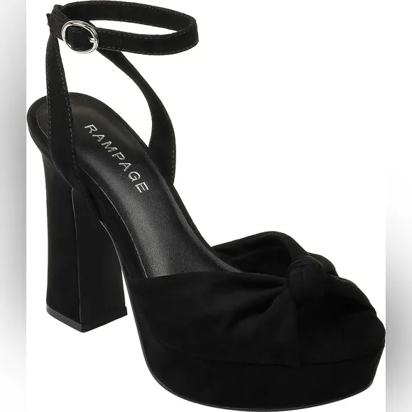 Rampage Suede platform sandals