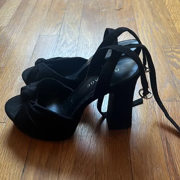 Rampage Suede platform sandals
