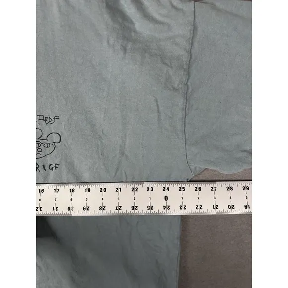 Rare Lil Peep Rose In Good Faith Greenpeace Double Side T Shirt XL Oversized
