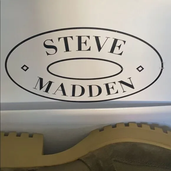 Rare Steve Madden Greater Olive Boots