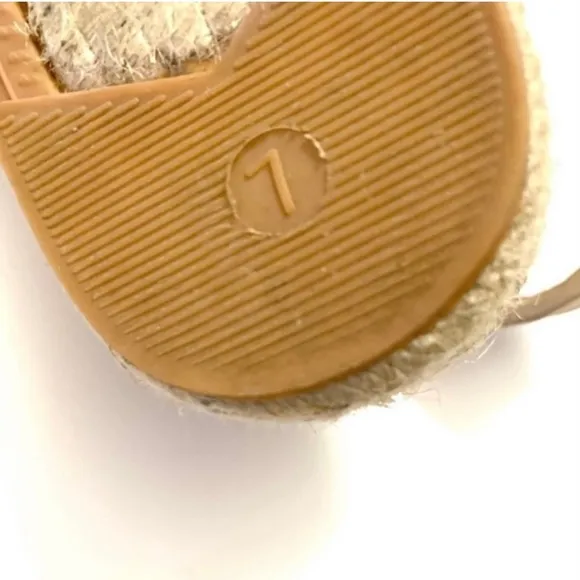 REBECCA MINKOFF 'Gemma' EspadrilleLace-Up Wedge Sandals, cream