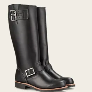 Red Wing Women’s Heritage Engineer Black Leather Boots size 5.5
