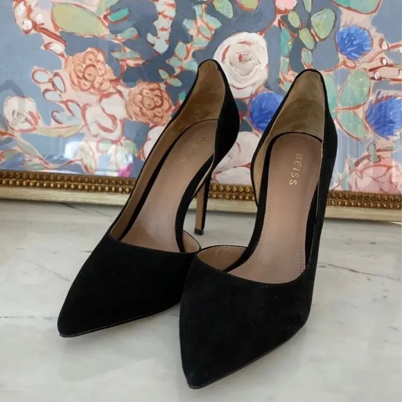 Reiss Albert Court Seude High Heels