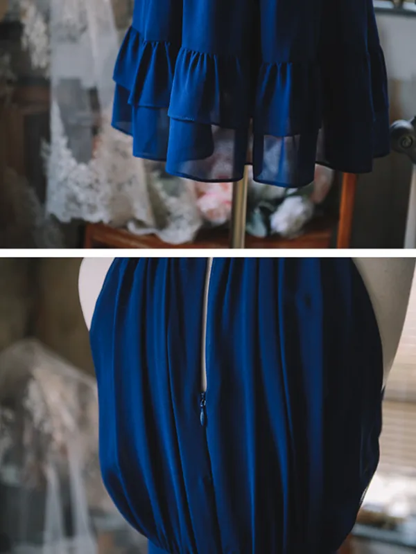 remember me high neck swing dress