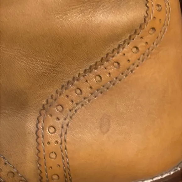 Restoration ‘Jaggar’ Brown Leather Wingtip Boots