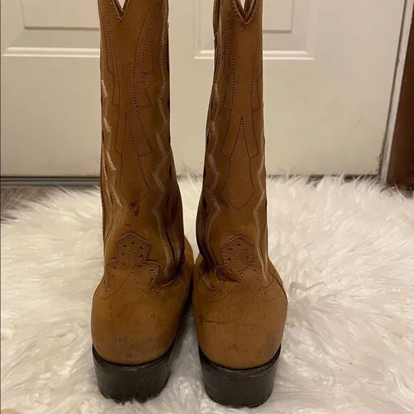 Road Wolf Cowboy Boots - Size 8 - Great Condition