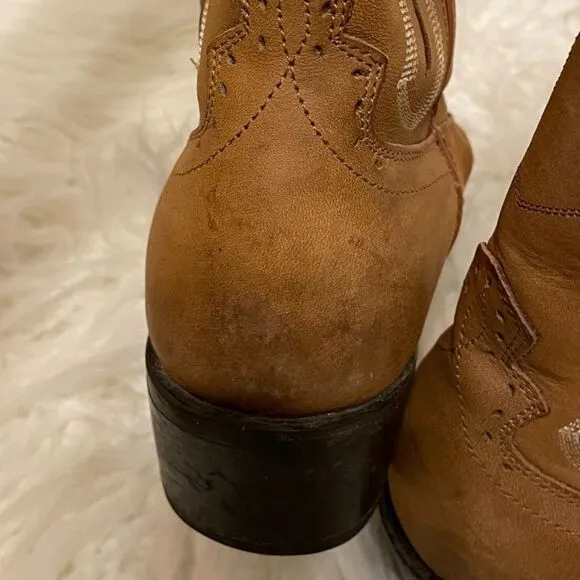 Road Wolf Cowboy Boots - Size 8 - Great Condition