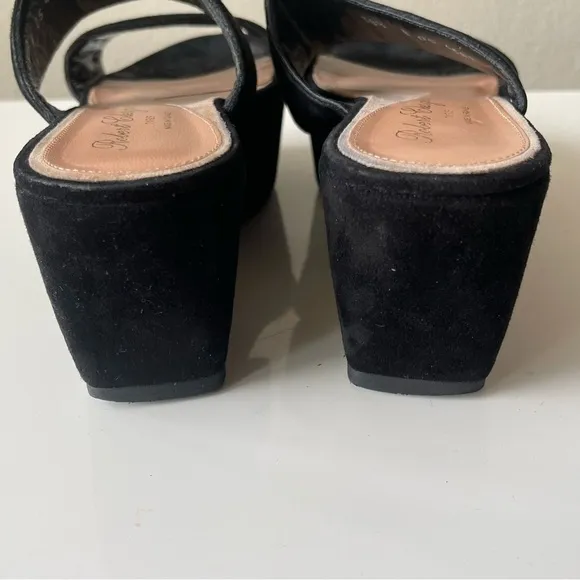 ROBERT CLERGERIE Frazzia wedge Platform Y2K Grunge Gothic sandals size 8