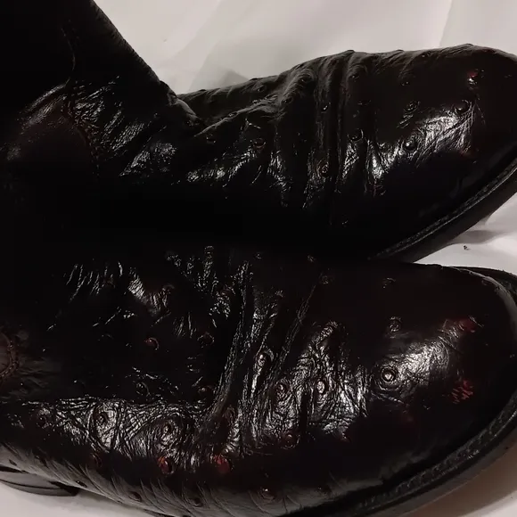 🕷Roper boots ostrich western 41/2 B boys