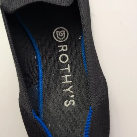 Rothy's Black Loafers 8.5 Woman