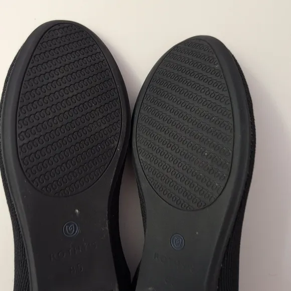Rothy's Black Loafers 8.5 Woman