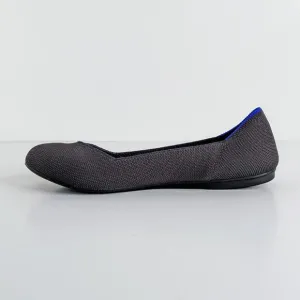 Rothy's Shoes The Flat Round Toe Women 8 Gray Grey Ballet Slip On Washable Flats