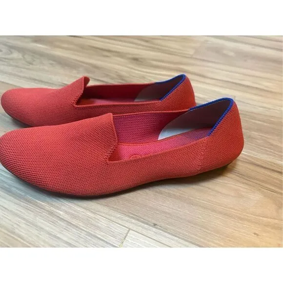 Rothy's Sunset Red Loafers