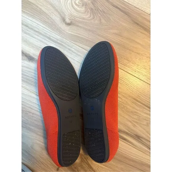 Rothy's Sunset Red Loafers