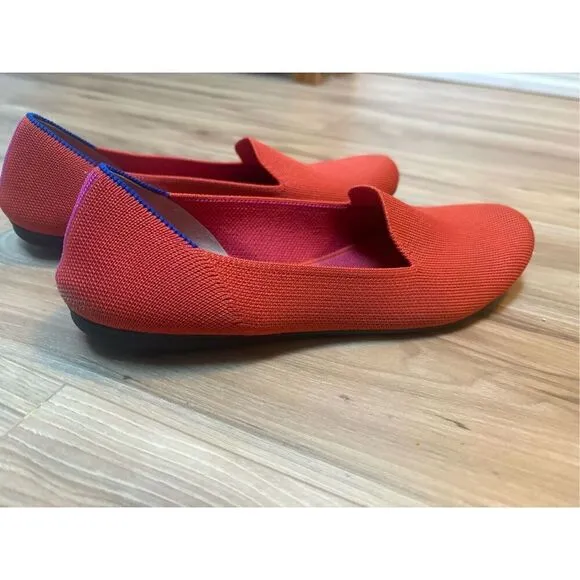 Rothy's Sunset Red Loafers