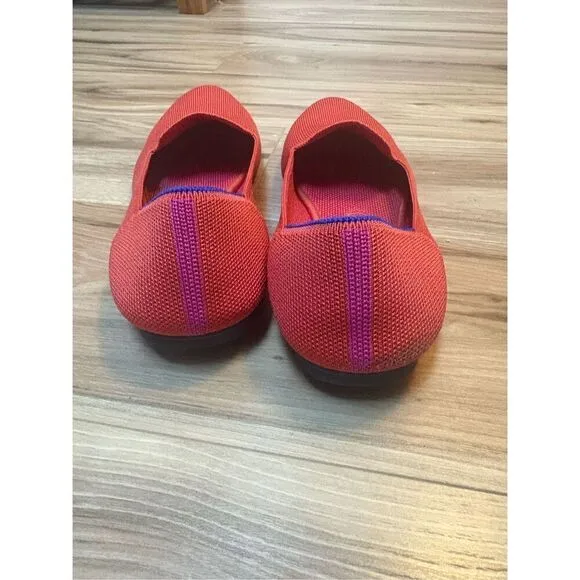 Rothy's Sunset Red Loafers