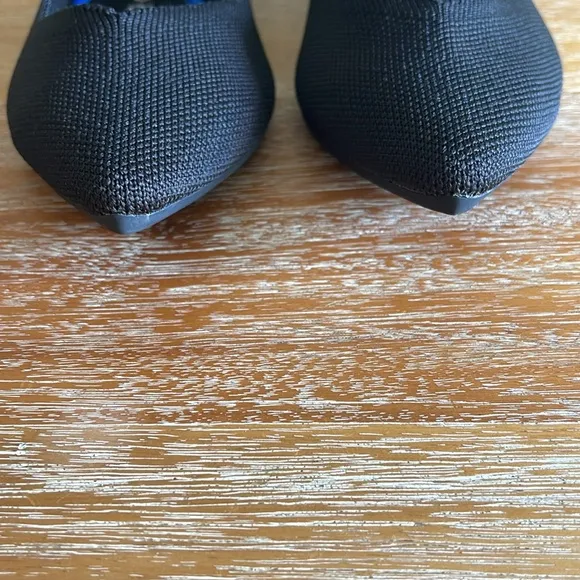 Rothy’s The Point Black Flats Women’s SZ 8