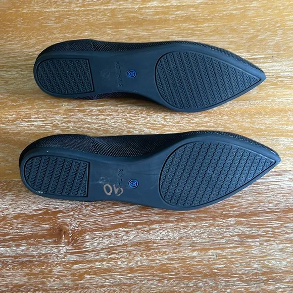 Rothy’s The Point Black Flats Women’s SZ 8