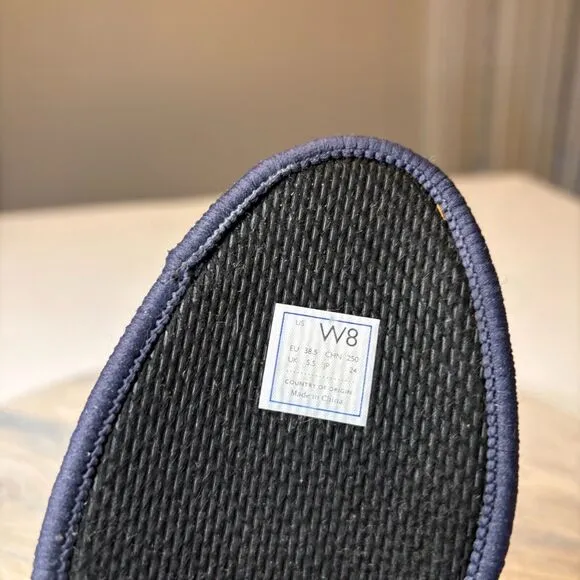 Rothy’s‎ Women's Navy Blue Honeycomb Luxury Ballet Flats US Size 8