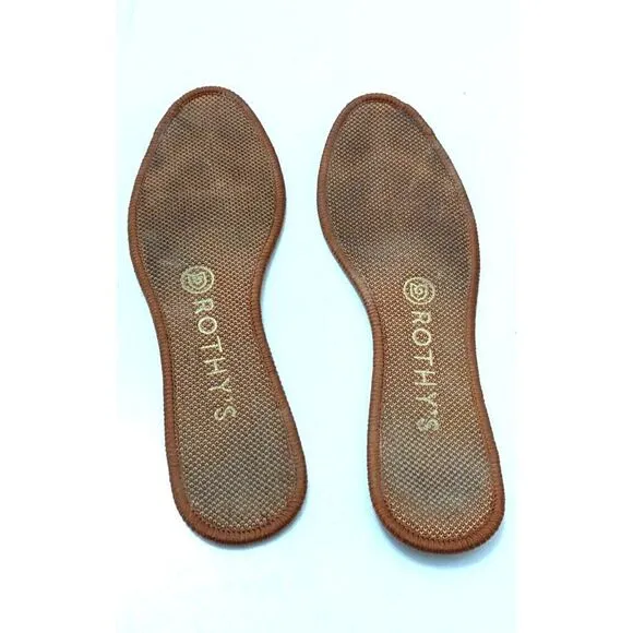 Rothys Womens Shoes The Flats Size 7 Brandy Orange