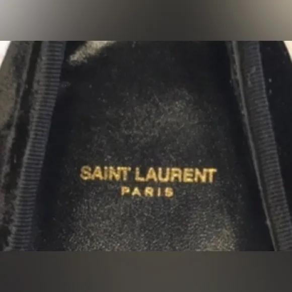 Saint Lauren DEVON Embroidered Loafers