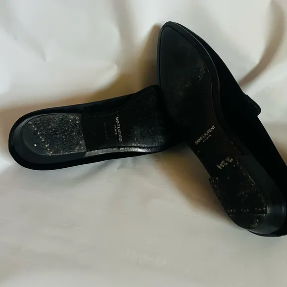 Saint Lauren DEVON Embroidered Loafers