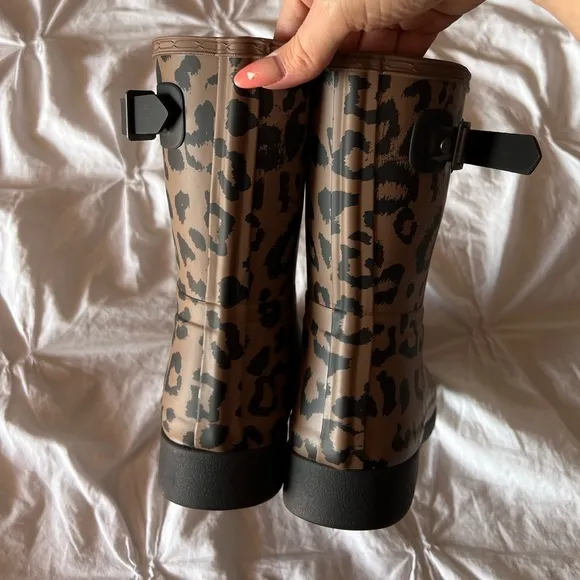 ✨SALE ✨ Hunter leopard boots ✨SALE ✨