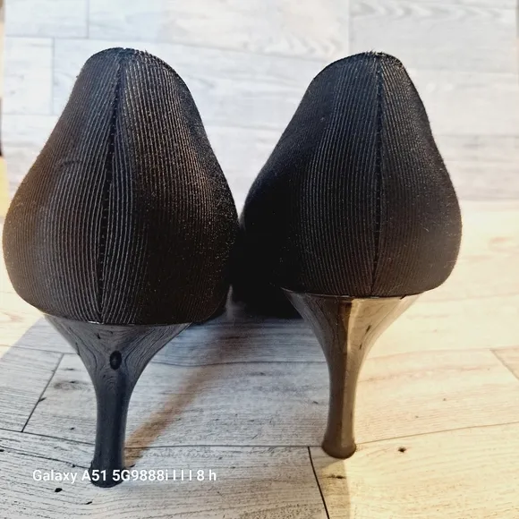 Salvatore Ferragamo italian black shoes.