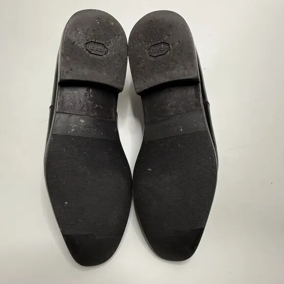 Salvatore Ferragamo Men’s Size 12 D Black Wingtip Oxford Dress Shoes Leather