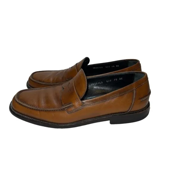 Salvatore Ferragamo Penny Loafers Men Shoes Size 10